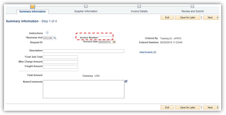 APSS - Invoice number graphic