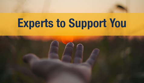 Experts to Support You